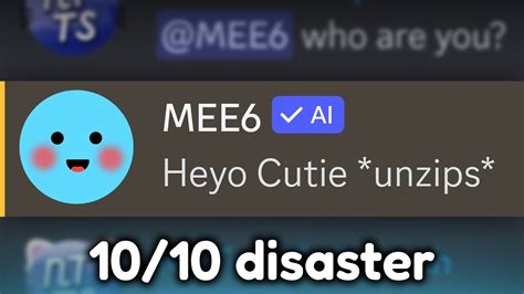 mee6 ai|¶ MEE6 AI